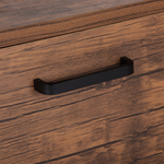 Bücherschrank TIFTON 158 cm Dunkelbraun