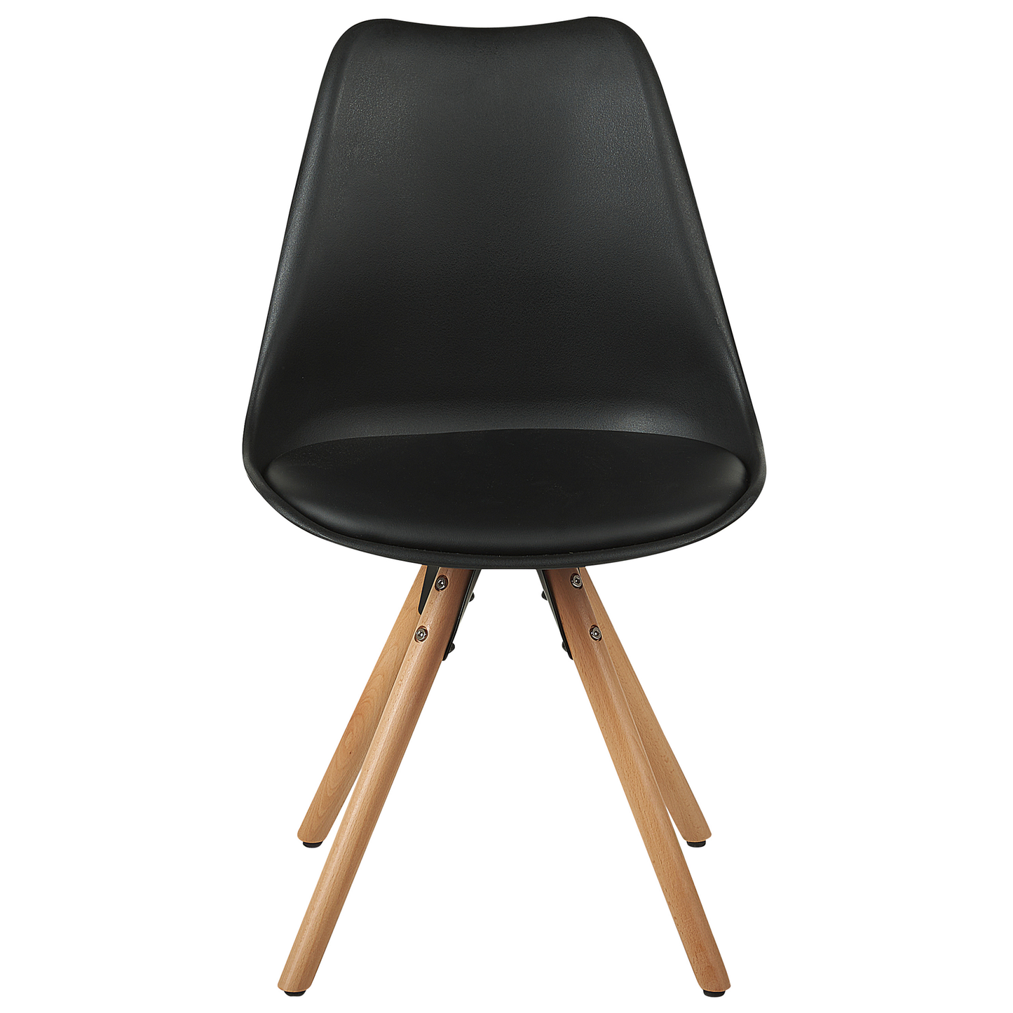 Esszimmerstuhl 2er Set DAKOTA Schwarz