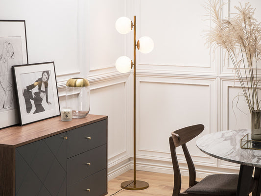 Stehlampe WADI Metall Gold