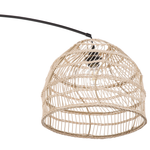 Stehlampe GUAVIARE Rattan Beige