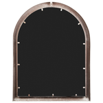 Wandspiegel EMBRY 69 cm 88 cm Metall Beige