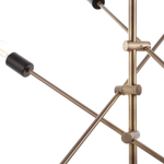 Hängelampe CREMERA Metall Messing