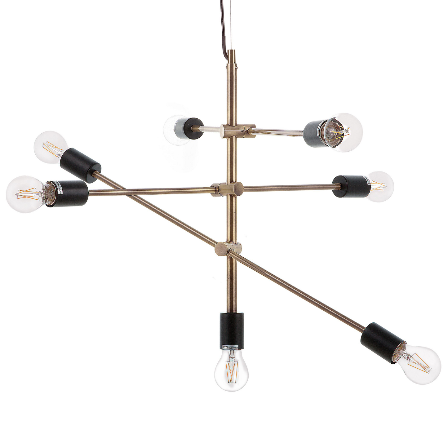 Hängelampe CREMERA Metall Messing