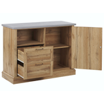 Sideboard TORONTO 79 cm Hellbraun