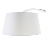Stehlampe BENUE Metall Weiss