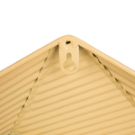 Wandspiegel BASTIA 51 cm 60 cm Metall Gold