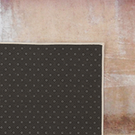 Teppich braun 80 x 150 cm Kurzflor TRABZON