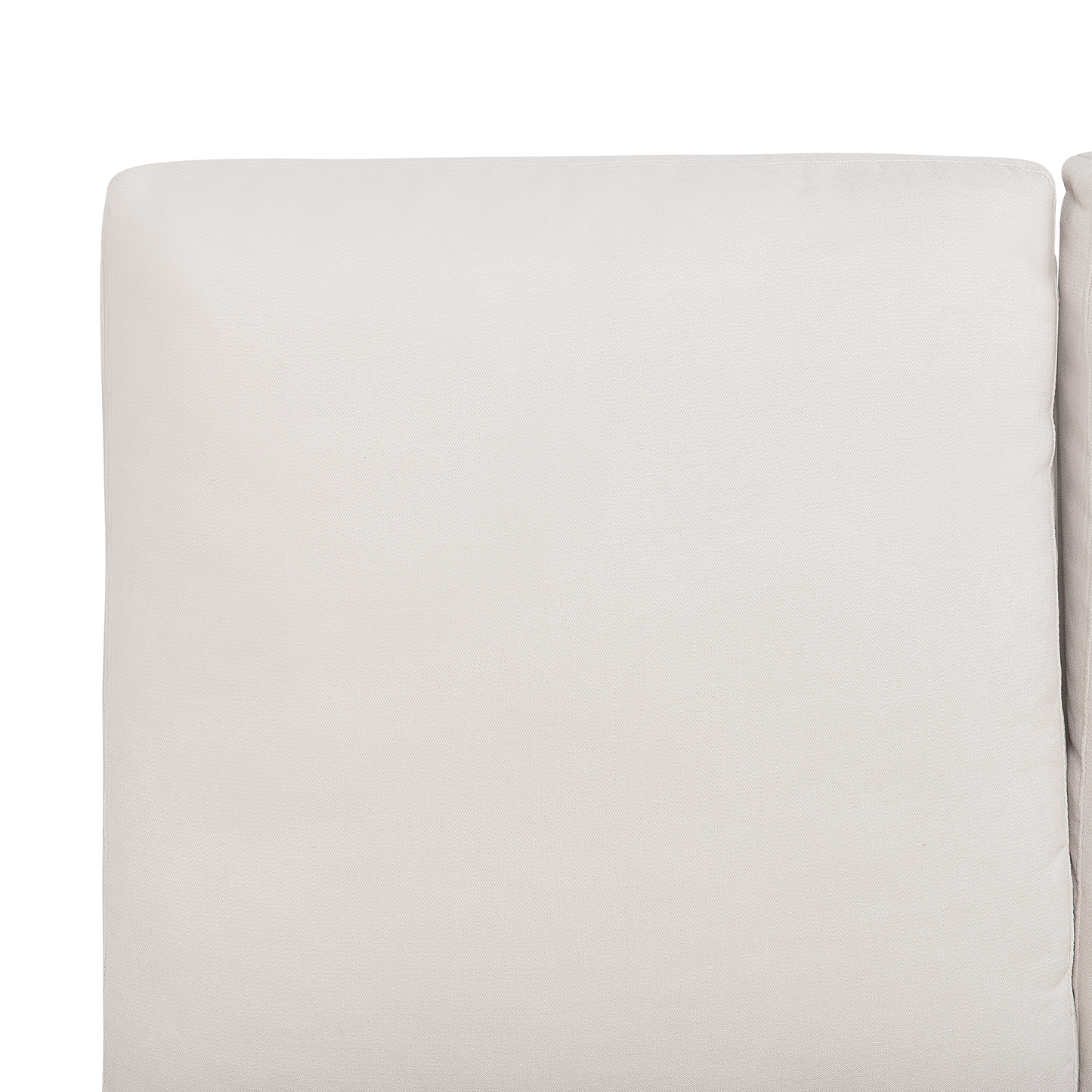 Bett mit Lattenrost Chenillegewebe MELLE 160 x 200 cm Hellbeige