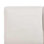Bett mit Lattenrost Chenillegewebe MELLE 160 x 200 cm Hellbeige