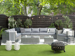 Outdoor Kissenbezug Set XXL Grau