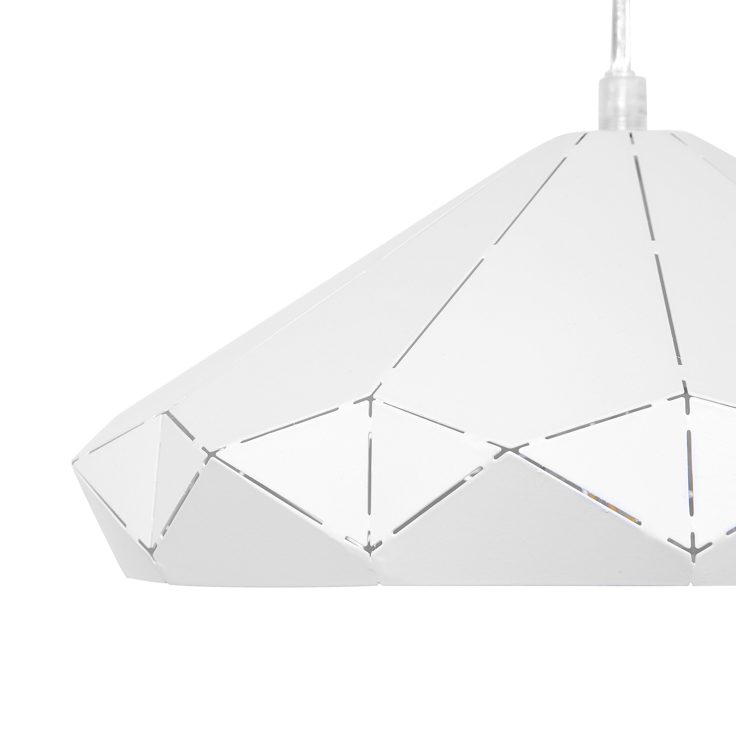 Hängelampe NEVOLA Metall Weiss