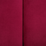 3-Sitzer Schlafsofa Samtstoff burgunderrot EINA