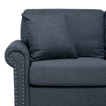2-Sitzer Sofa dunkelgrau OTRA II