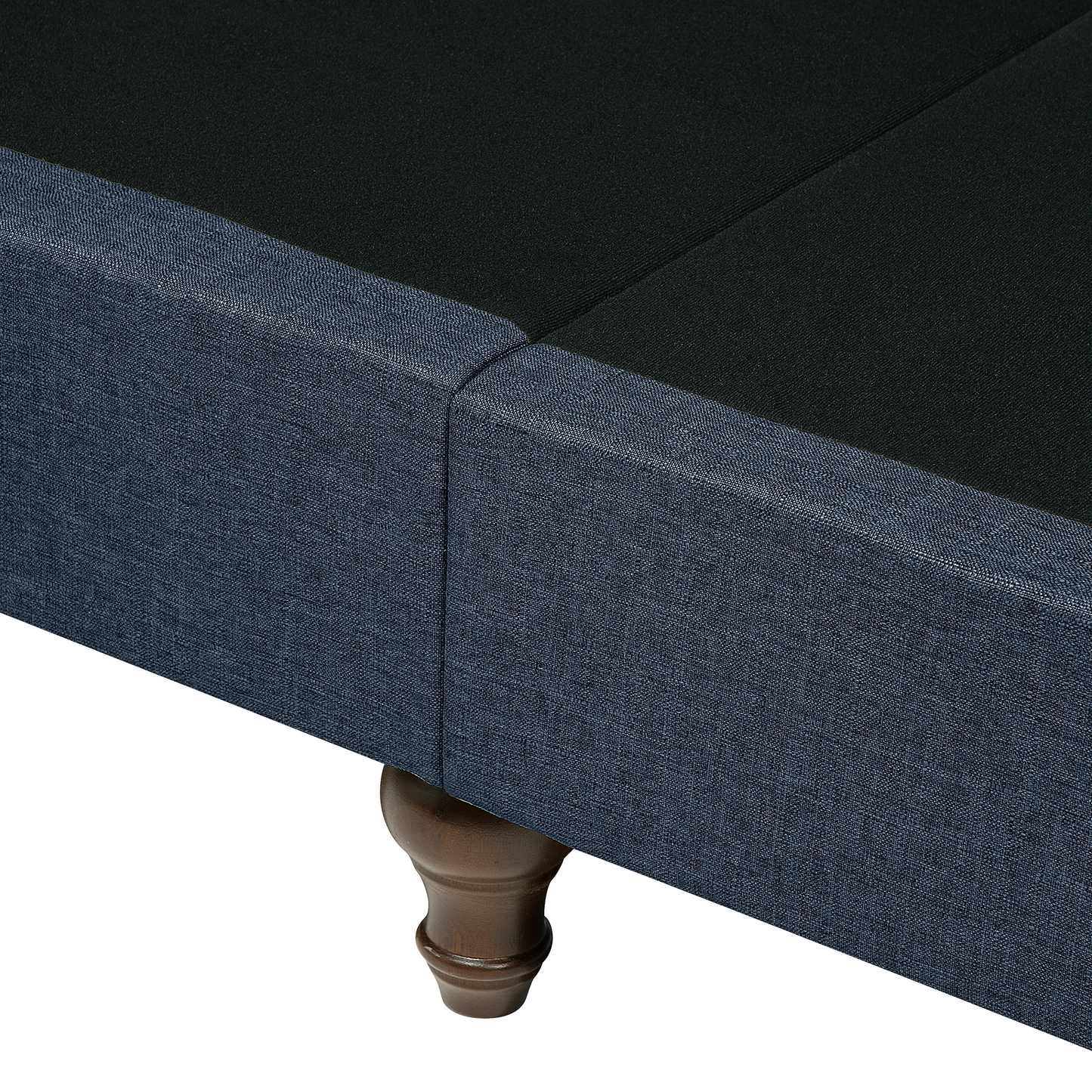 2-Sitzer Sofa dunkelgrau OTRA II