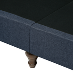 2-Sitzer Sofa dunkelgrau OTRA II