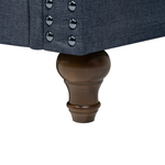 2-Sitzer Sofa dunkelgrau OTRA II
