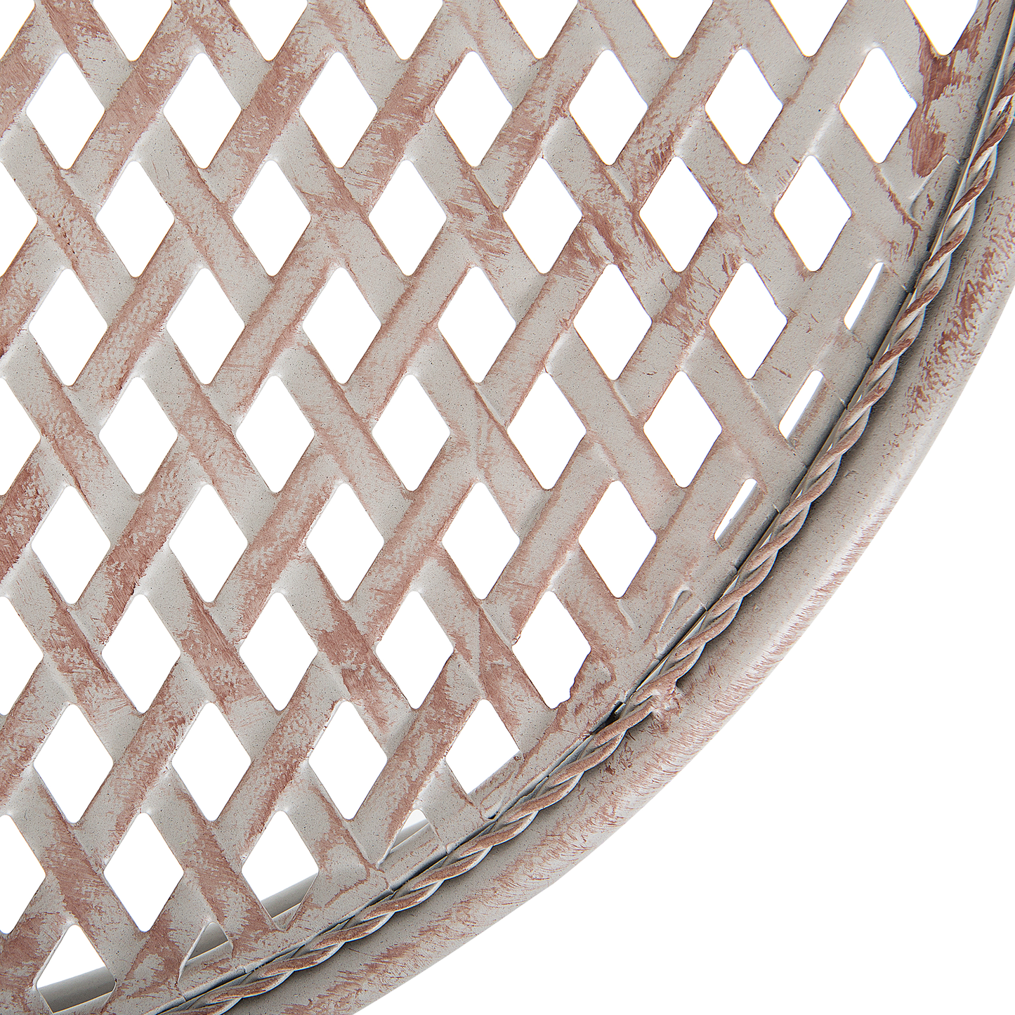 Outdoor Bistrotisch CILENTO 71 cm 71 cm Metall Grau