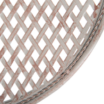 Gartenstuhl 2er Set CILENTO Metall Grau