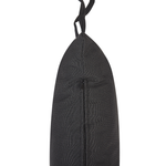 Hängesessel mit Gestell TOLLO Polyrattan Schwarz
