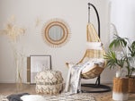 Hängesessel mit Gestell ATRI II Polyrattan Naturfarben