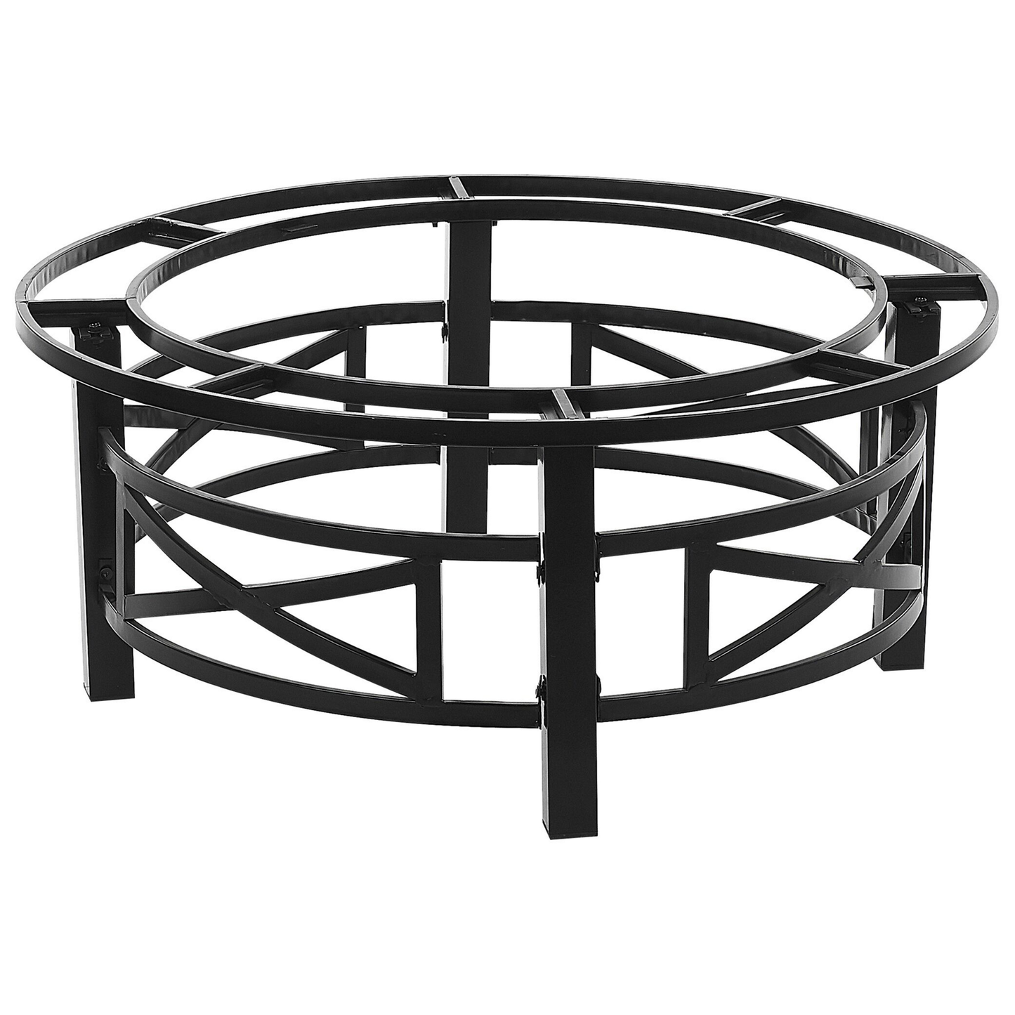 Grill-Feuerstelle HIERRO Metall Schwarz