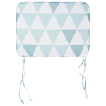 Gartenstuhlkissen 2er Set FIJI 29 x 38 cm Blau