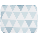 Gartenstuhlkissen 2er Set FIJI 29 x 38 cm Blau