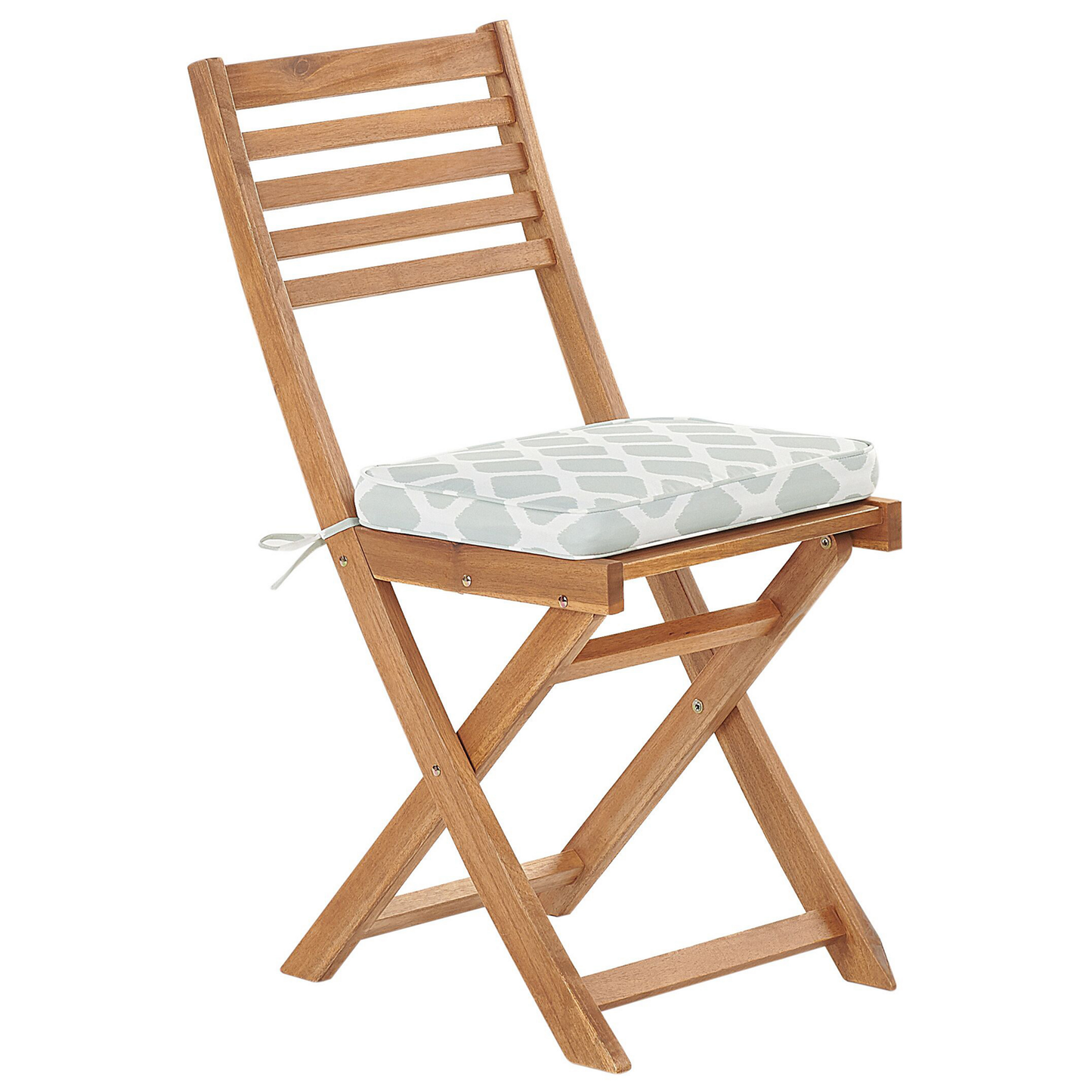 Bistro Set inkl. Kissen klappbar FIJI Holz Mintgrün