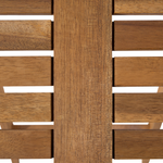 Bistro Set inkl. Kissen klappbar FIJI Holz Blau