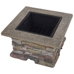Grill-Feuerstelle KELUD Beton Grau