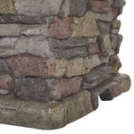 Grill-Feuerstelle KELUD Beton Grau