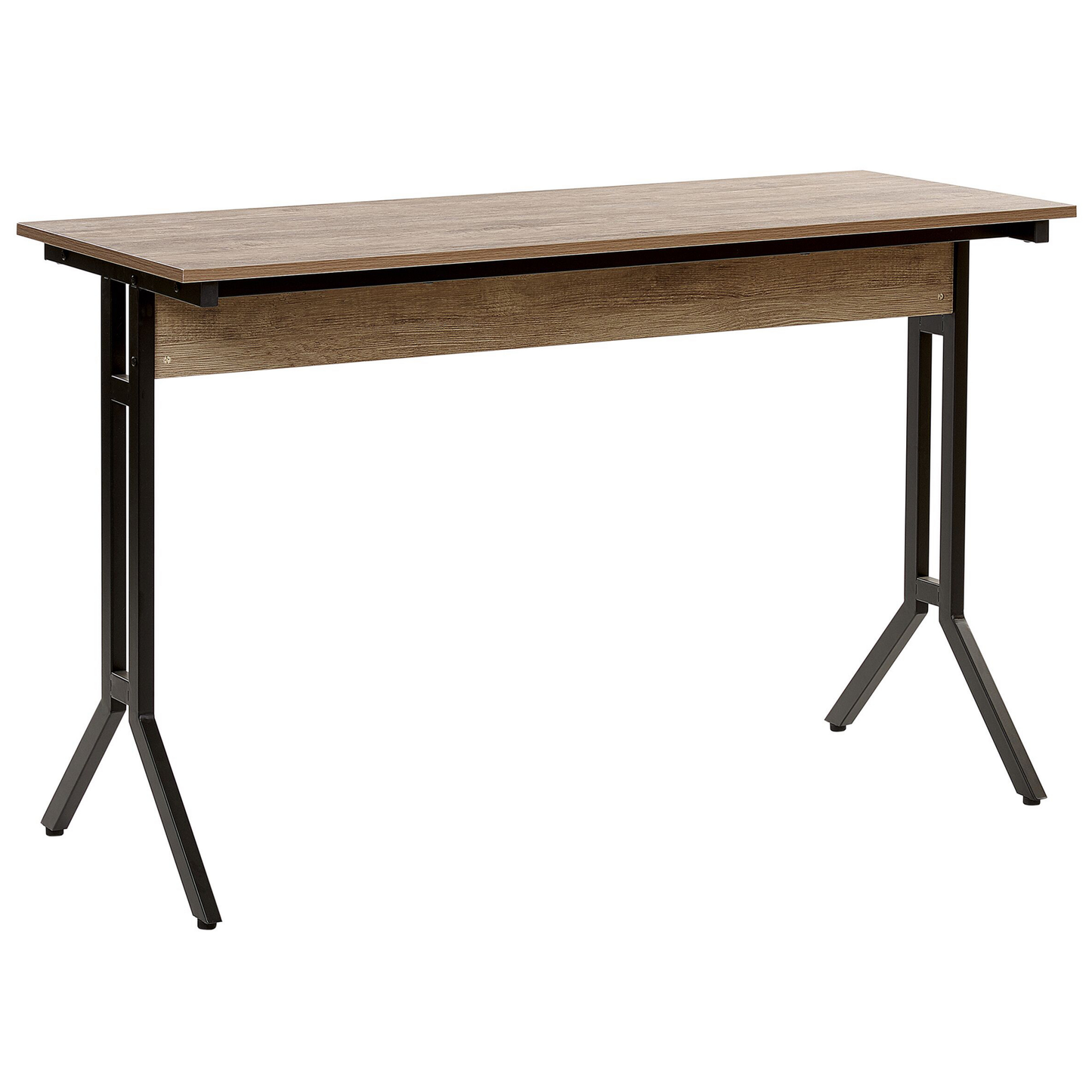 Schreibtisch dunkler Holzfarbton 120 x 48 cm CREEK