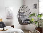 Hängesessel CASOLI Polyrattan Grau