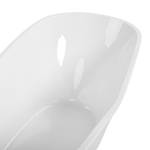Badewanne freistehend weiss 170 x 80 cm DULCINA