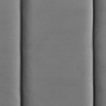 Bett mit Lattenrost Samtstoff VILLETTE 160 x 200 cm Grau