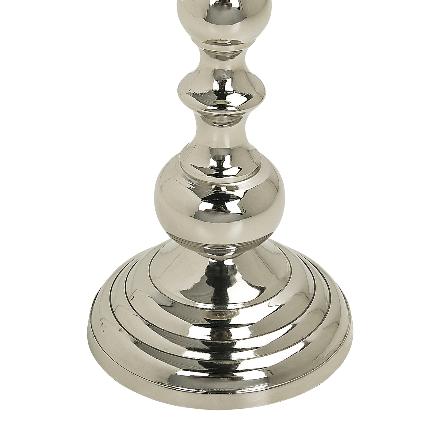 Kerzenständer BUSAT Metall 24 cm Silber