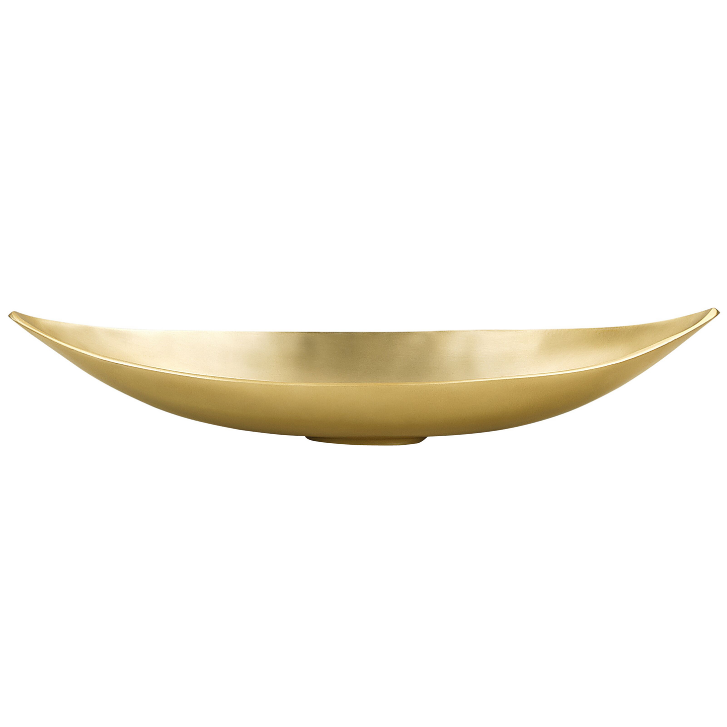 Dekoschale Aluminium gold oval 55 cm ISNIT