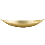 Dekoschale Aluminium gold oval 55 cm ISNIT