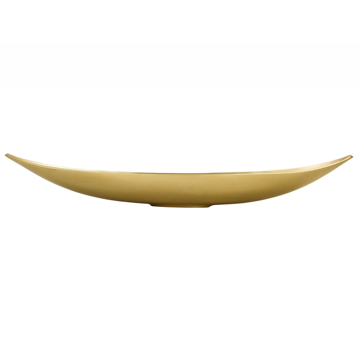 Dekoschale Aluminium gold oval 55 cm ISNIT