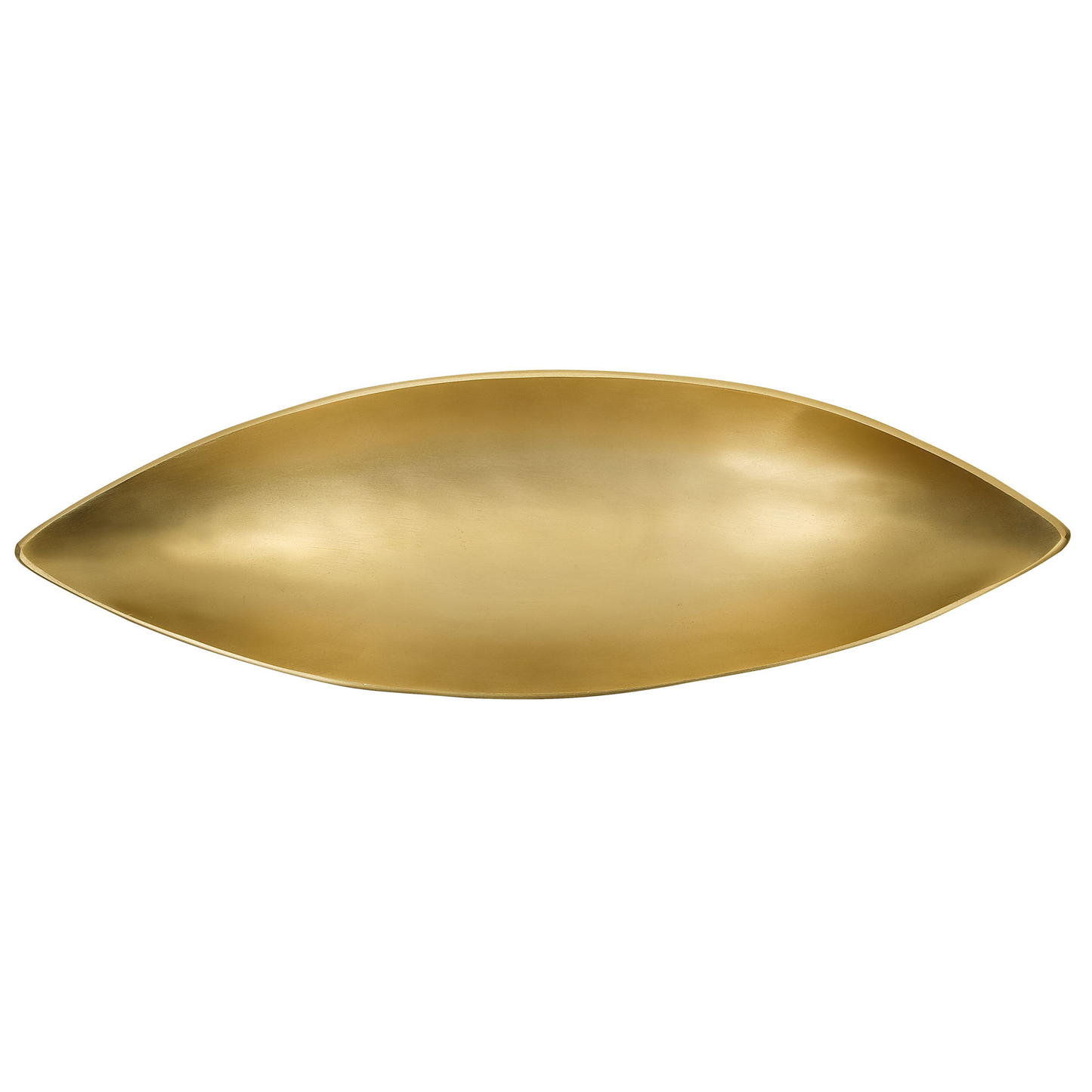 Dekoschale Aluminium gold oval 55 cm ISNIT