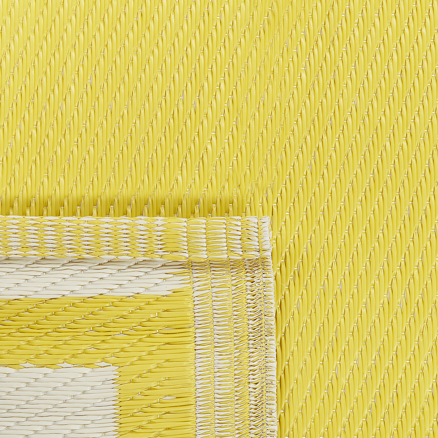 Outdoor Teppich gelb 120 x 180 cm ETAWAH