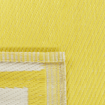 Outdoor Teppich gelb 120 x 180 cm ETAWAH
