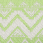 Outdoor Teppich pistaziengrün 120 x 180 cm geometrisches Muster NAGPUR