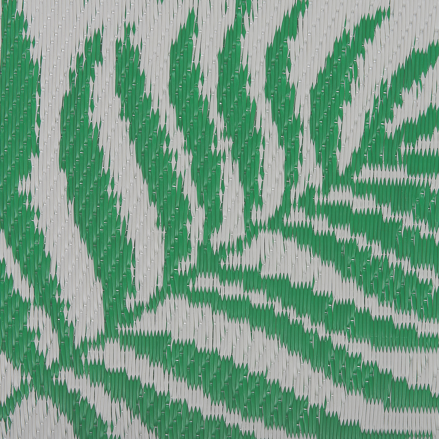 Outdoor Teppich grün 60 x 105 cm Palmenmuster Kurzflor KOTA