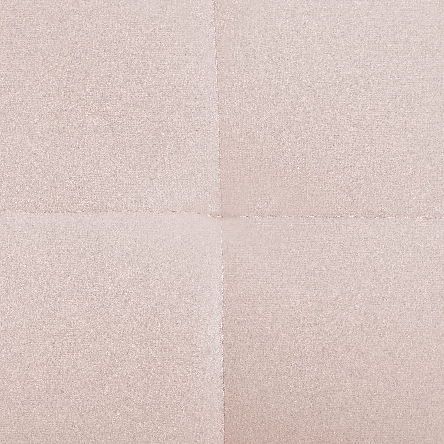 3-Sitzer Sofa Samtstoff pastellrosa mit goldenen Beinen FREDERICA