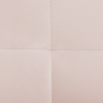 3-Sitzer Sofa Samtstoff pastellrosa mit goldenen Beinen FREDERICA