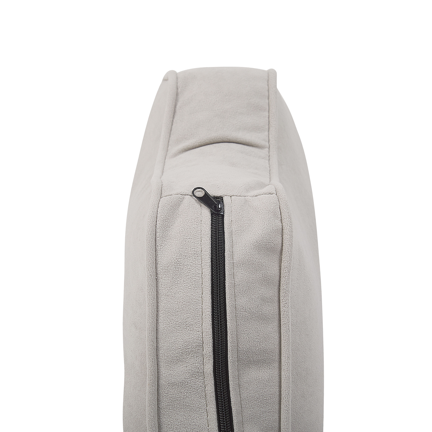 2-Sitzer Sofa Samtstoff helles Beige RONNEBY