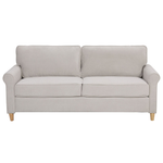 Sofa Set Samtstoff beige 5-Sitzer RONNEBY