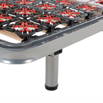 Lattenrost elektrisch verstellbar 2er Set STAR 180 x 200 cm Hellgrau