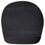 Sessel TROMSO Samtstoff Schwarz